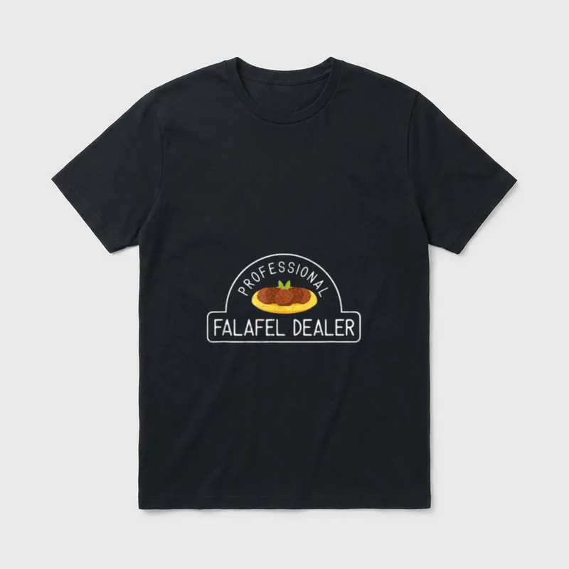 Cool Professional Falafel Dealer T-Shirt – Classic T-Shirt in Black