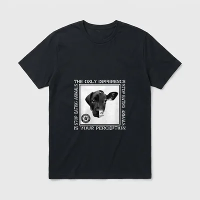 The Only Difference T-Shirt – Classic T-Shirt in Black