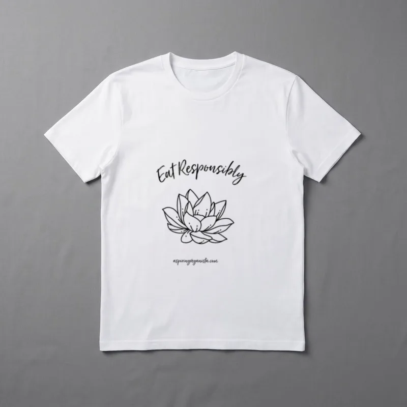 Eat Responsibly Aspiring T-Shirt – Classic T-Shirt in Black
