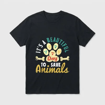 It's A Beautiful Day T-Shirt – Classic T-Shirt in Black