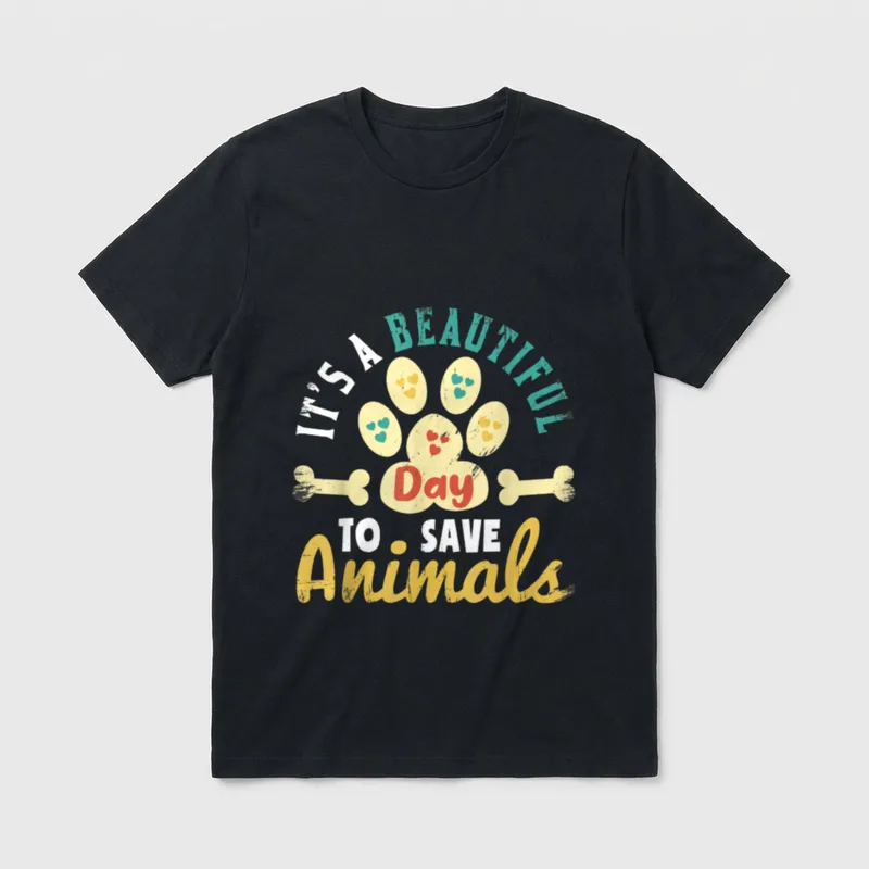 It's A Beautiful Day T-Shirt – Classic T-Shirt in Black