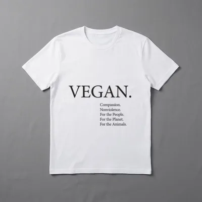 VEGAN black ink lighter T-Shirt – Classic T-Shirt in Black