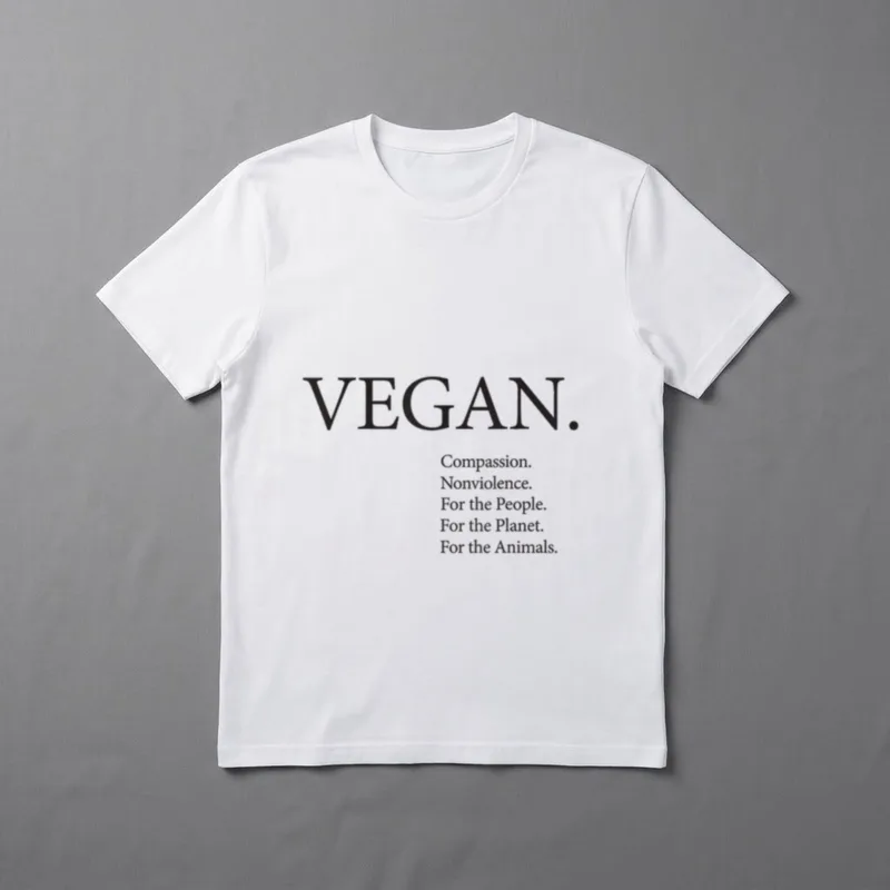 VEGAN black ink lighter T-Shirt – Classic T-Shirt in Black