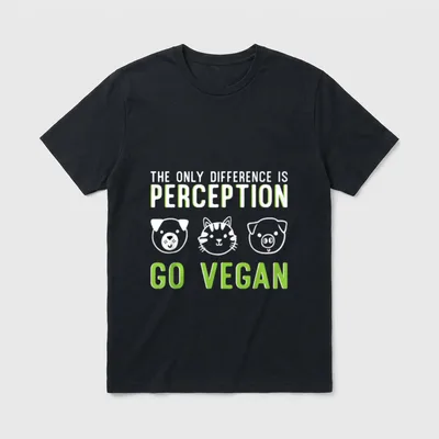 Vegan for All T-Shirt – Classic T-Shirt in Black