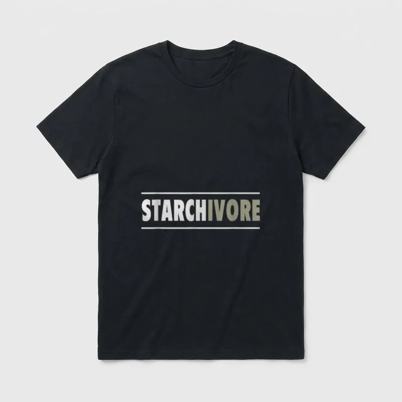 Starchivore Vegan Lovers Vegan T-Shirt – Classic T-Shirt in Black