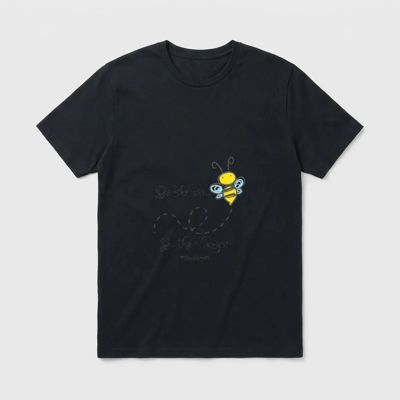 Be the Change T-Shirt – Classic T-Shirt in Black