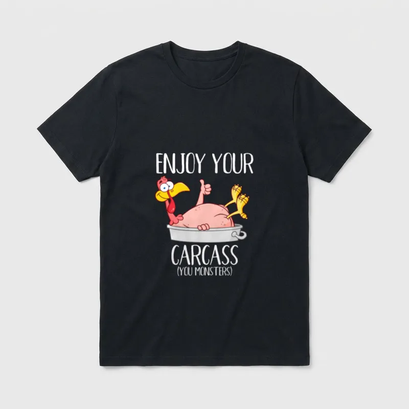Enjoy Your Carcass T-Shirt – Classic T-Shirt in Black