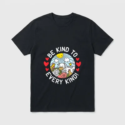 Vegan Vegan Vegetarian T-Shirt – Classic T-Shirt in Black