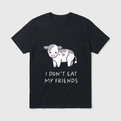 I Don't Eat Vegetarian Shirts T-Shirt – Classic T-Shirt in Black