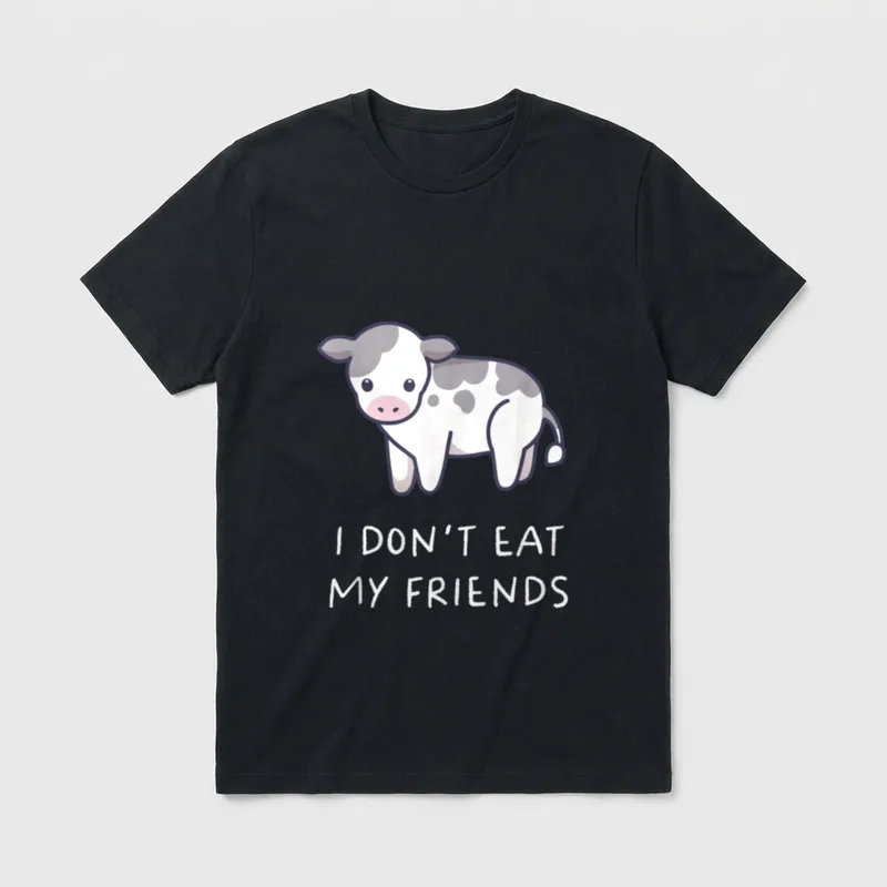 I Don't Eat Vegetarian Shirts T-Shirt – Classic T-Shirt in Black