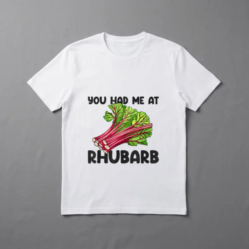 Rhubarb You Had T-Shirt – Classic T-Shirt in Black