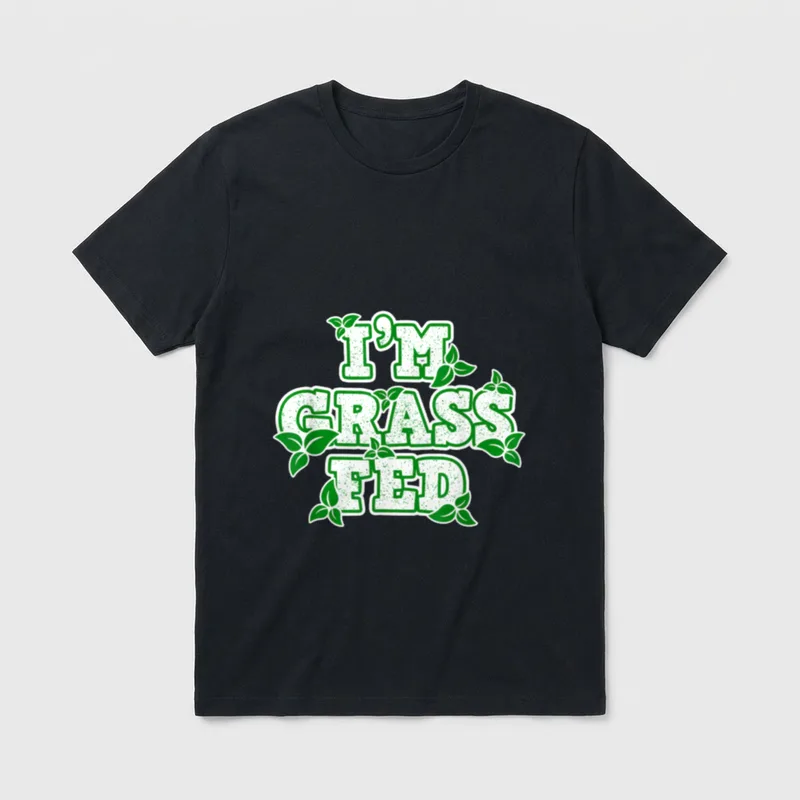 Vegetarian for Animal Lovers T-Shirt – Classic T-Shirt in Black