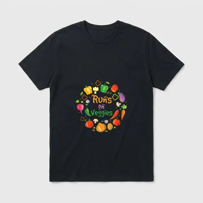 Vegan Vegan Vegetarian Vegetarian T-Shirt – Classic T-Shirt in Black