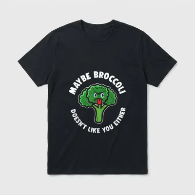 Broccoli Mag dich auch T-Shirt – Classic T-Shirt in Black
