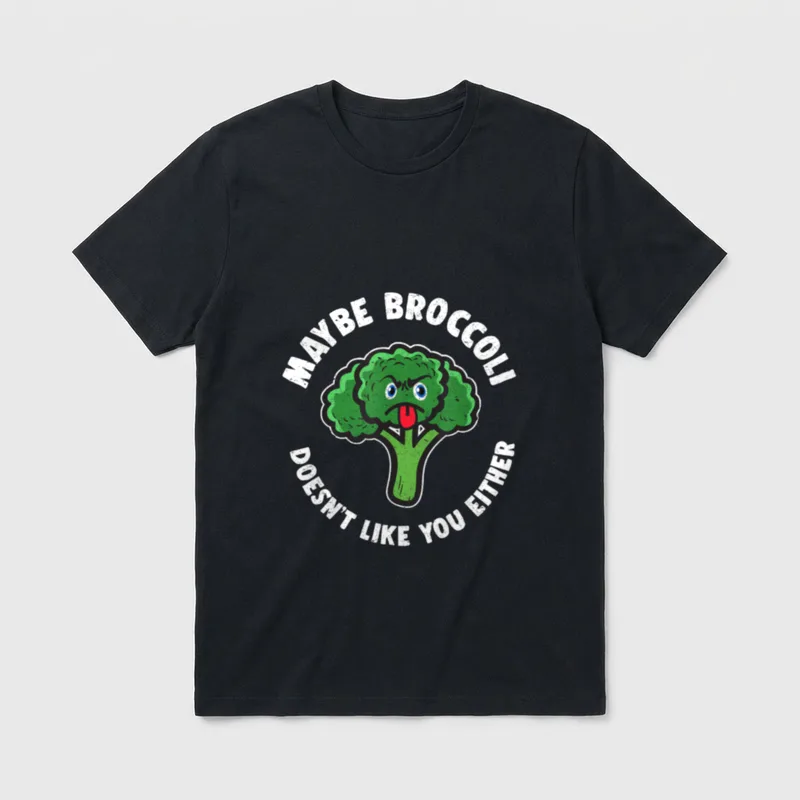 Broccoli Mag dich auch T-Shirt – Classic T-Shirt in Black