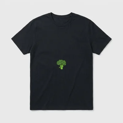 Broccoli Vegetable For Veggie T-Shirt – Classic T-Shirt in Black