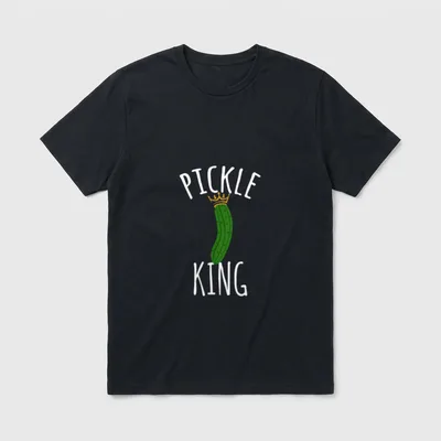 Pickle King Pickles T-Shirt – Classic T-Shirt in Black