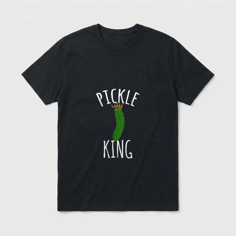 Pickle King Pickles T-Shirt – Classic T-Shirt in Black