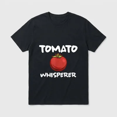 Tomato Whisperer Plant Garden T-Shirt – Classic T-Shirt in Black