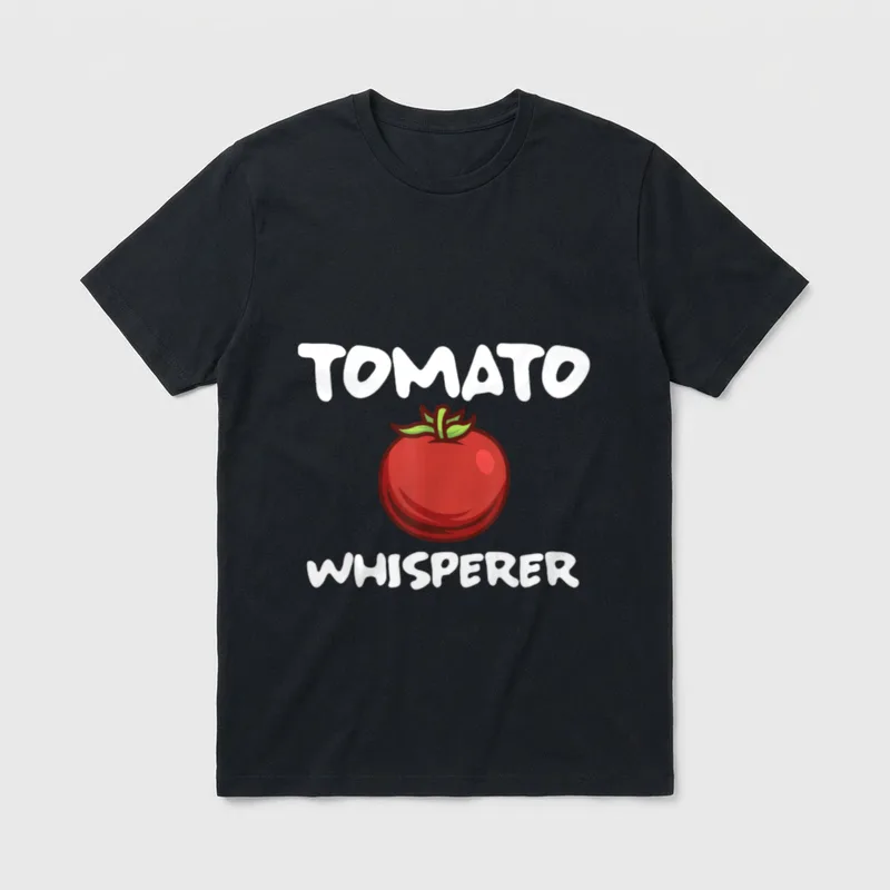 Tomato Whisperer Plant Garden T-Shirt – Classic T-Shirt in Black