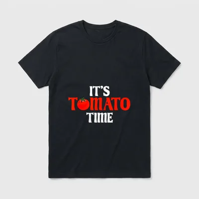 Tomatoes Vegetable Vegans T-Shirt – Classic T-Shirt in Black