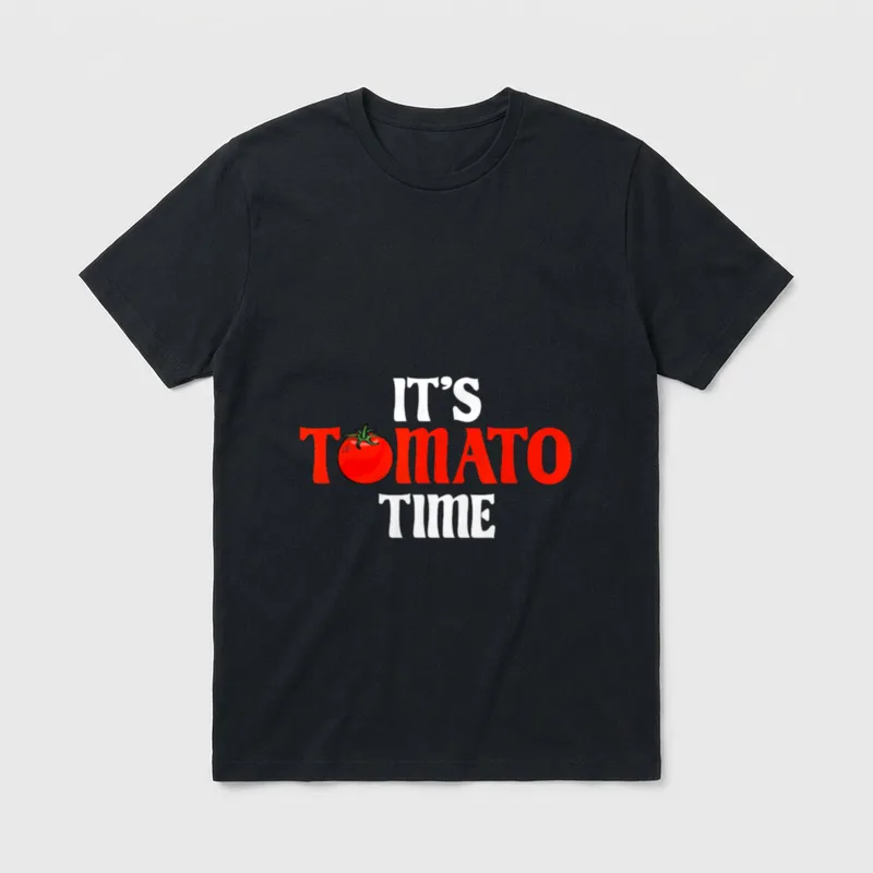 Tomatoes Vegetable Vegans T-Shirt – Classic T-Shirt in Black