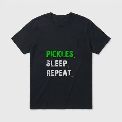 Funny Pickle Lover T-Shirt – Classic T-Shirt in Black