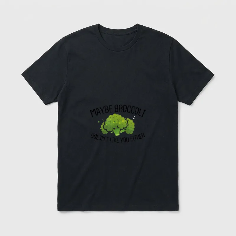 Like You Either Funny Vegan Veganism T-Shirt – Classic T-Shirt in Black