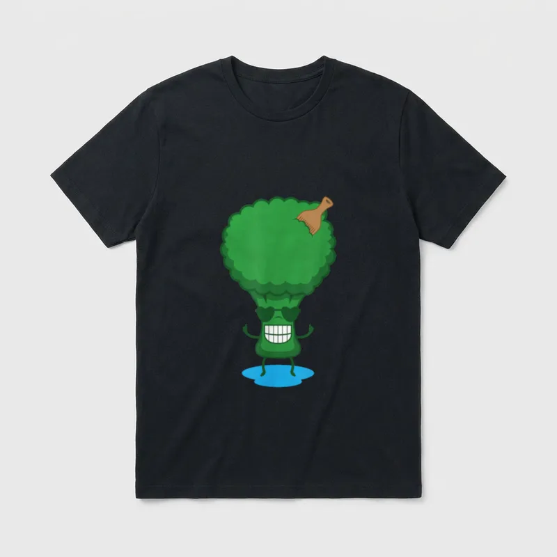 Vegan Funny Black Vegan T-Shirt – Classic T-Shirt in Black