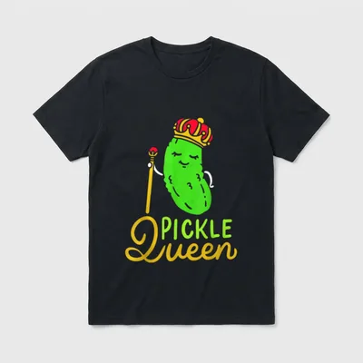 Pickles Vegan Vegetables Veggie & Vegetable Shirts T-Shirt – Classic T-Shirt in Black
