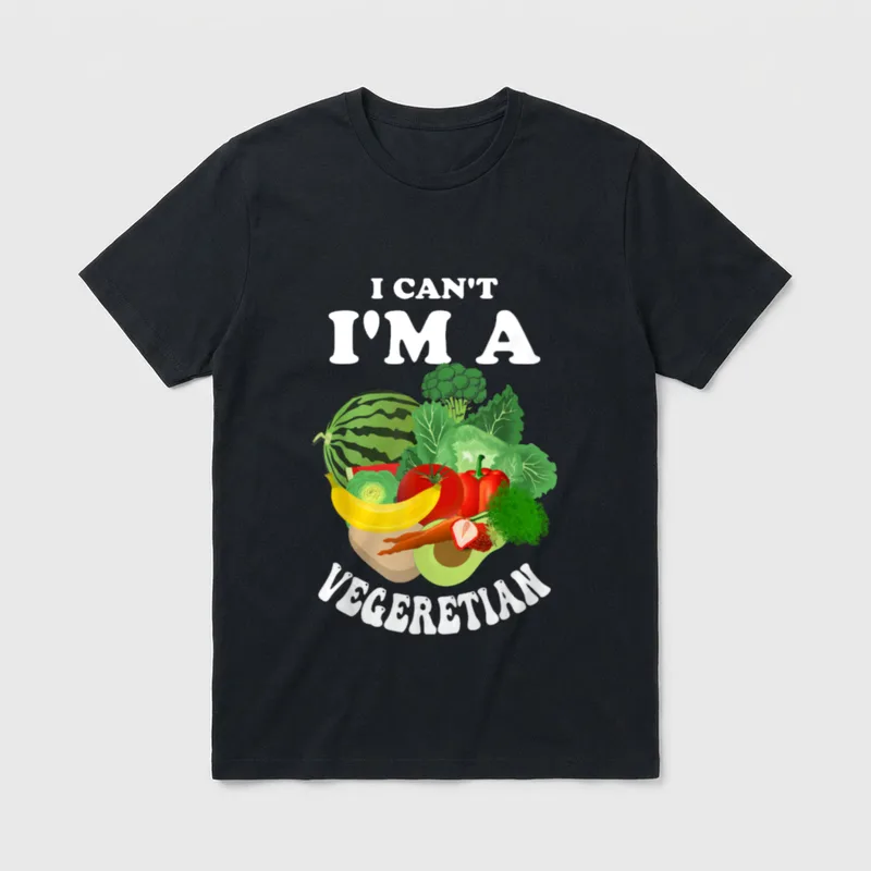Funny I Cant I'm T-Shirt – Classic T-Shirt in Black