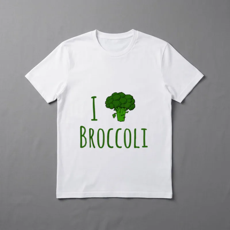 I Love Broccoli Broccoli T-Shirt – Classic T-Shirt in Black