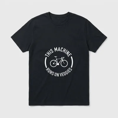 This Machine Runs T-Shirt – Classic T-Shirt in Black