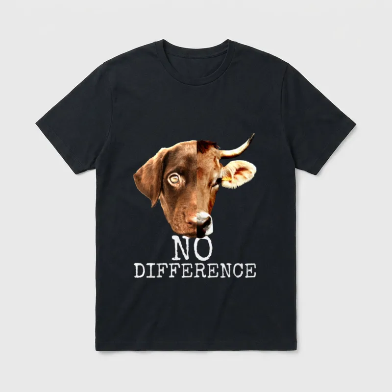 No Difference Pro Vegan T-Shirt – Classic T-Shirt in Black