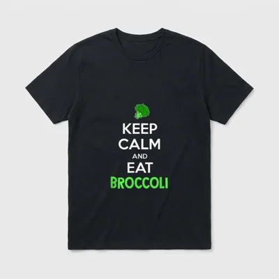 Keep Calm And Eat T-Shirt – Classic T-Shirt in Black