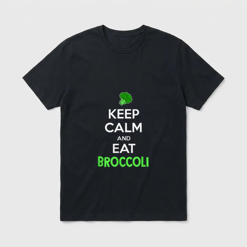 Keep Calm And Eat T-Shirt – Classic T-Shirt in Black