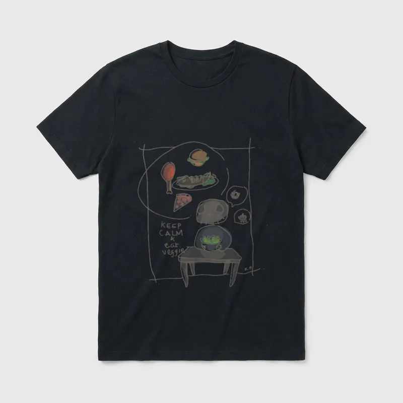 Keep Calm T-Shirt – Classic T-Shirt in Black