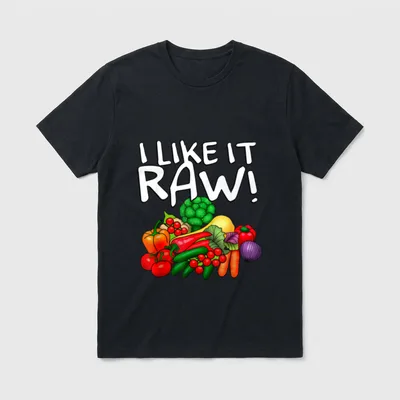 I like it Raw T-Shirt – Classic T-Shirt in Black