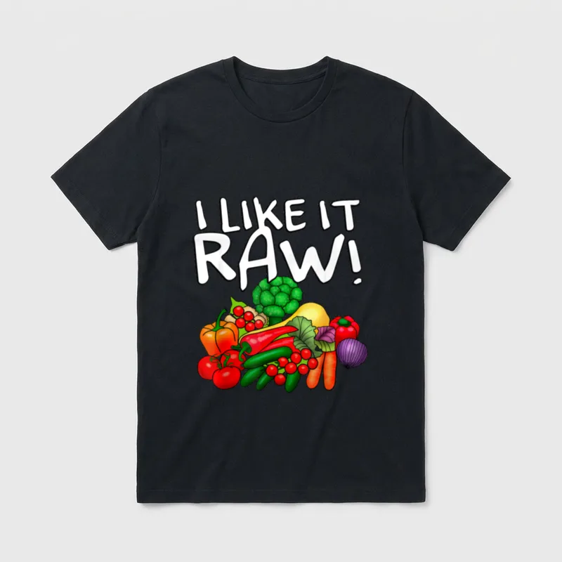 I like it Raw T-Shirt – Classic T-Shirt in Black