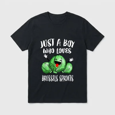 Just A Boy Who T-Shirt – Classic T-Shirt in Black