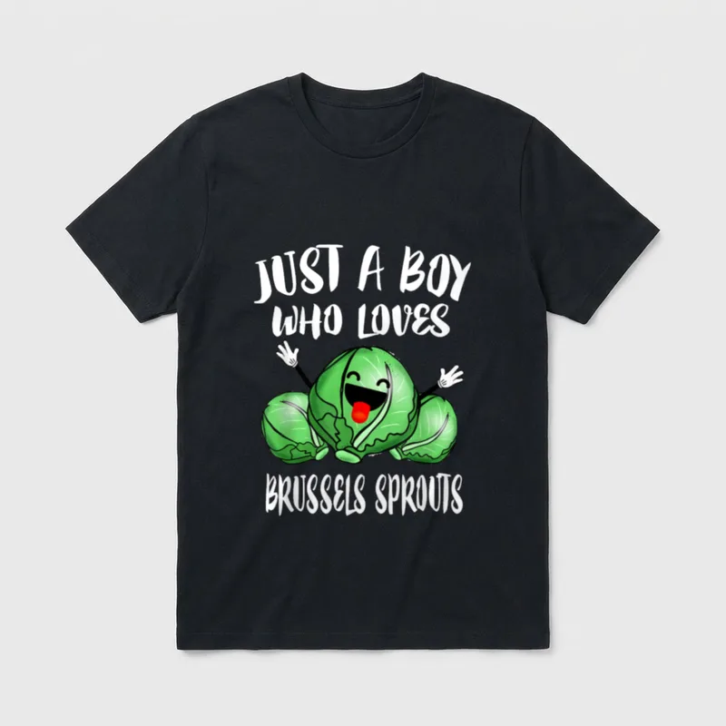 Just A Boy Who T-Shirt – Classic T-Shirt in Black
