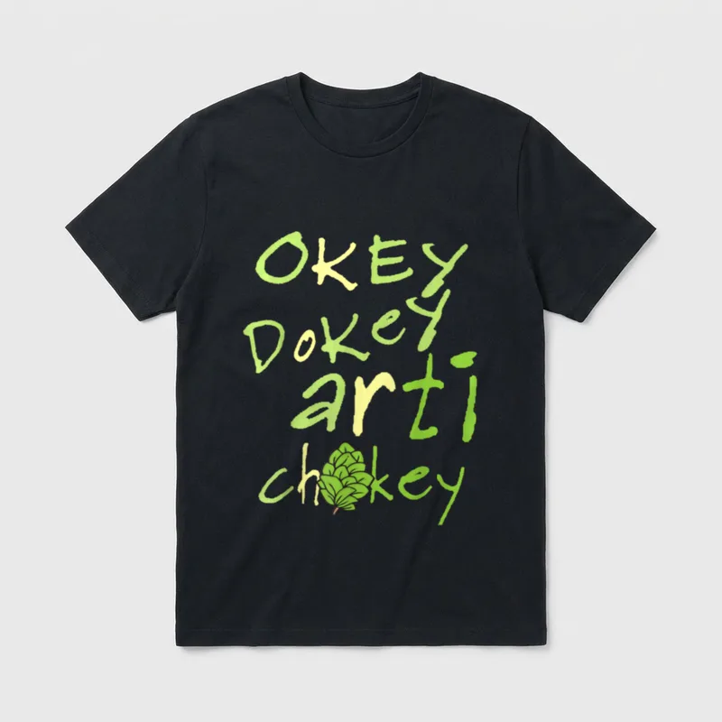 Funny Vegan Artichoke T-Shirt – Classic T-Shirt in Black
