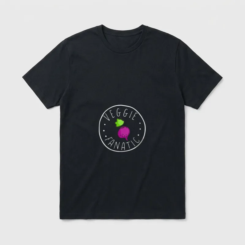 VEGGIE FANATIC for the Plant-based T-Shirt – Classic T-Shirt in Black