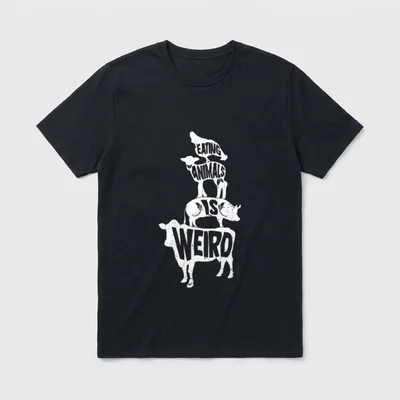 Vegan Plant-Based Diet Vegan T-Shirt – Classic T-Shirt in Black