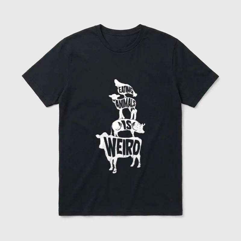 Vegan Plant-Based Diet Vegan T-Shirt – Classic T-Shirt in Black