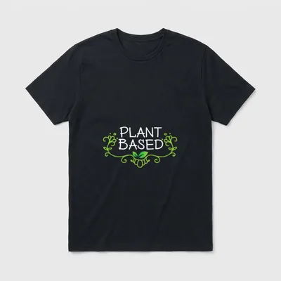 Whole Food Plant T-Shirt – Classic T-Shirt in Black