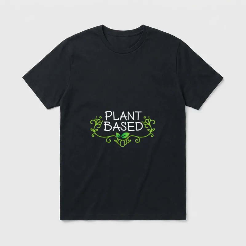 Whole Food Plant T-Shirt – Classic T-Shirt in Black