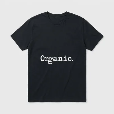 Eat Organic Vegetarian Vegan T-Shirt – Classic T-Shirt in Black