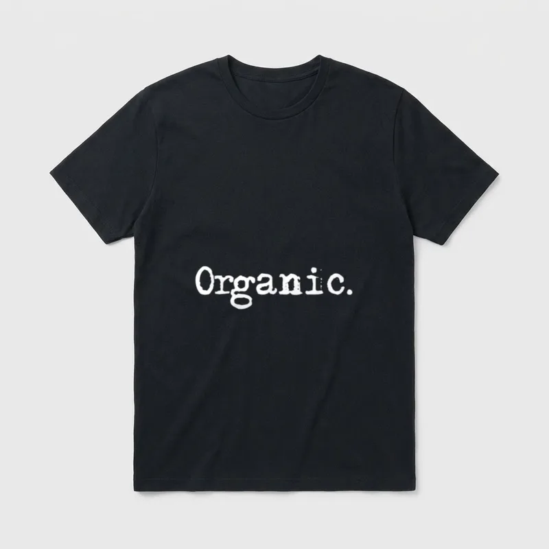 Eat Organic Vegetarian Vegan T-Shirt – Classic T-Shirt in Black