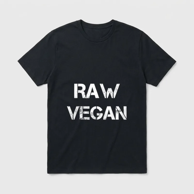 Raw Vegan Whole Food Plant Based Shirts T-Shirt – Classic T-Shirt in Black